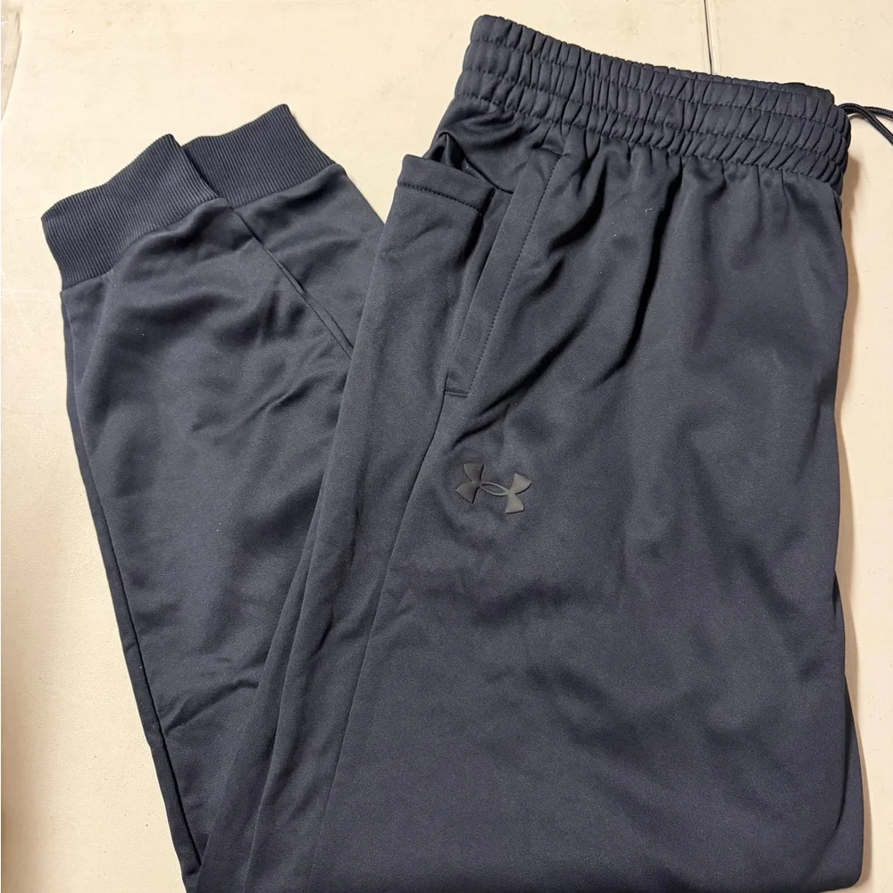 NWT Under Armour Black Joggers men’s size 2x - Picture 1 of 8